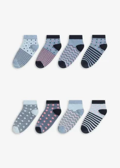 Calcetines cortos con algodón orgánico (8 pares)