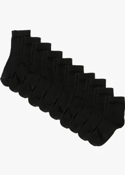 Calcetines cortos con algodón orgánico (10 pares)