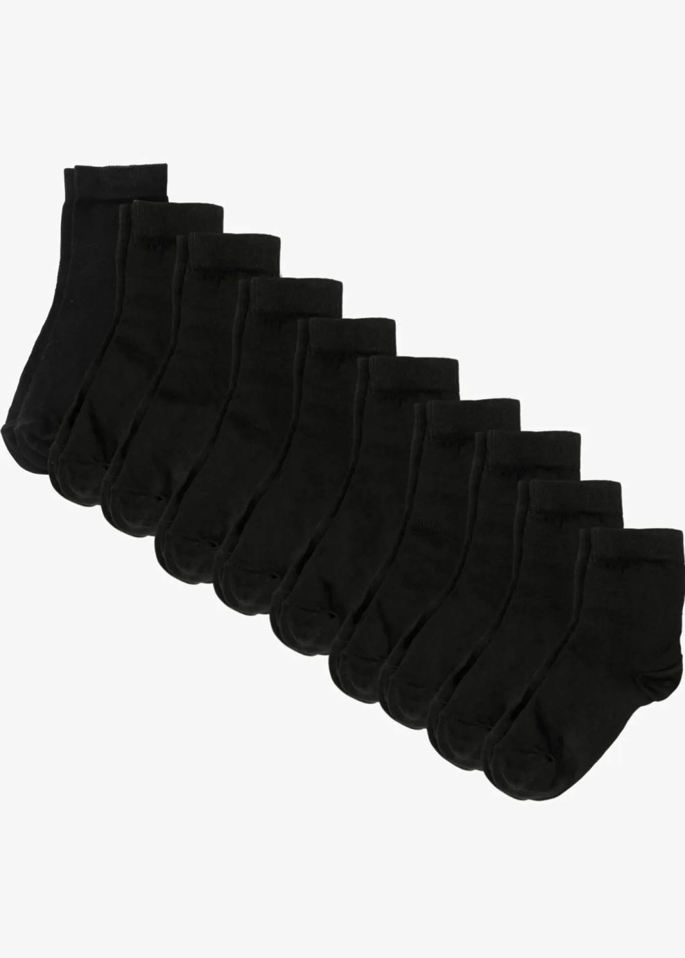 Calcetines cortos con algodón orgánico (10 pares)