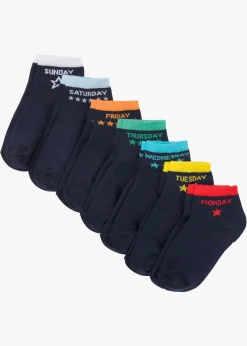 Calcetines cortos para niños (7 unidades)