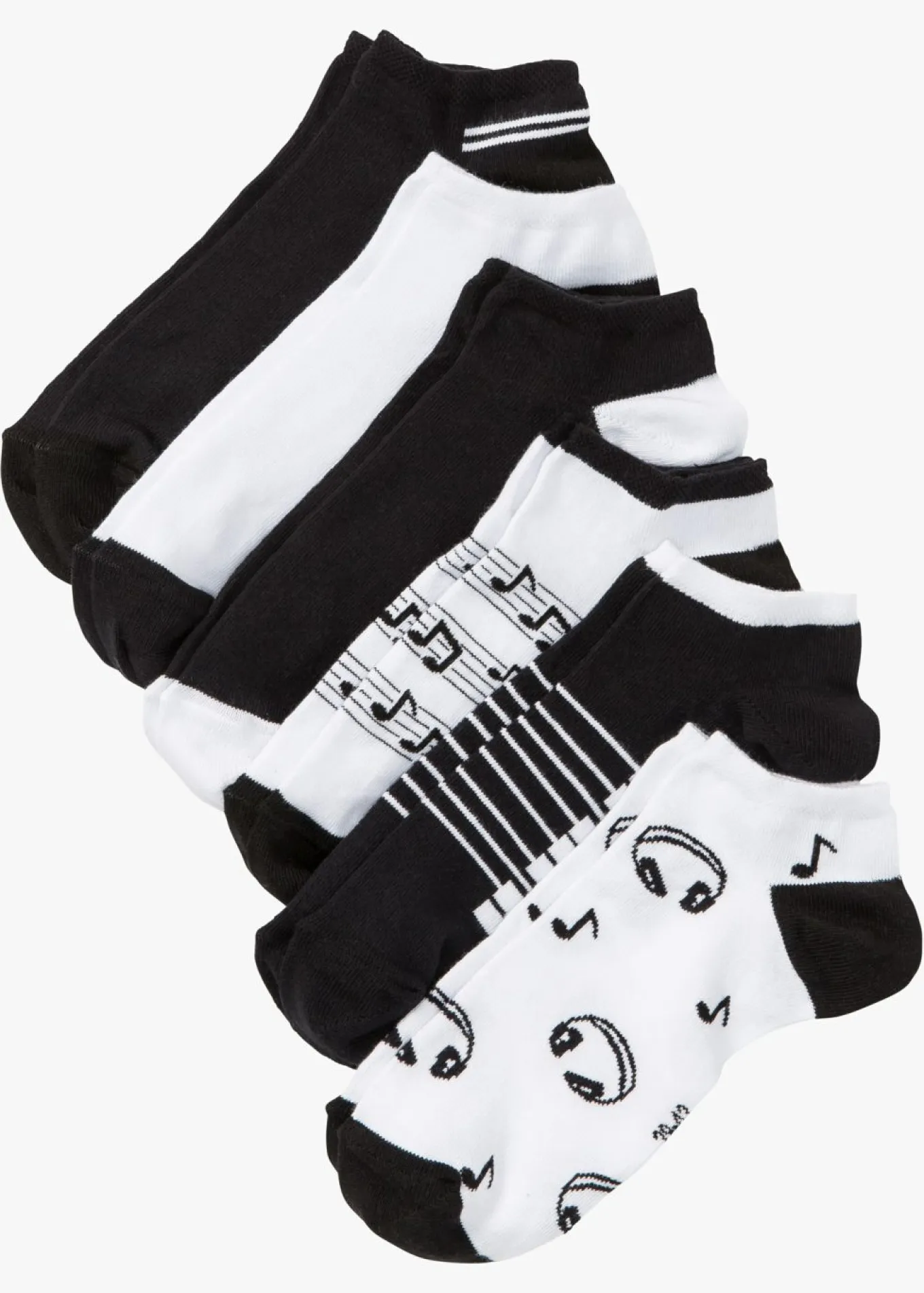 Calcetines cortos (6 pares) de algodón orgánico