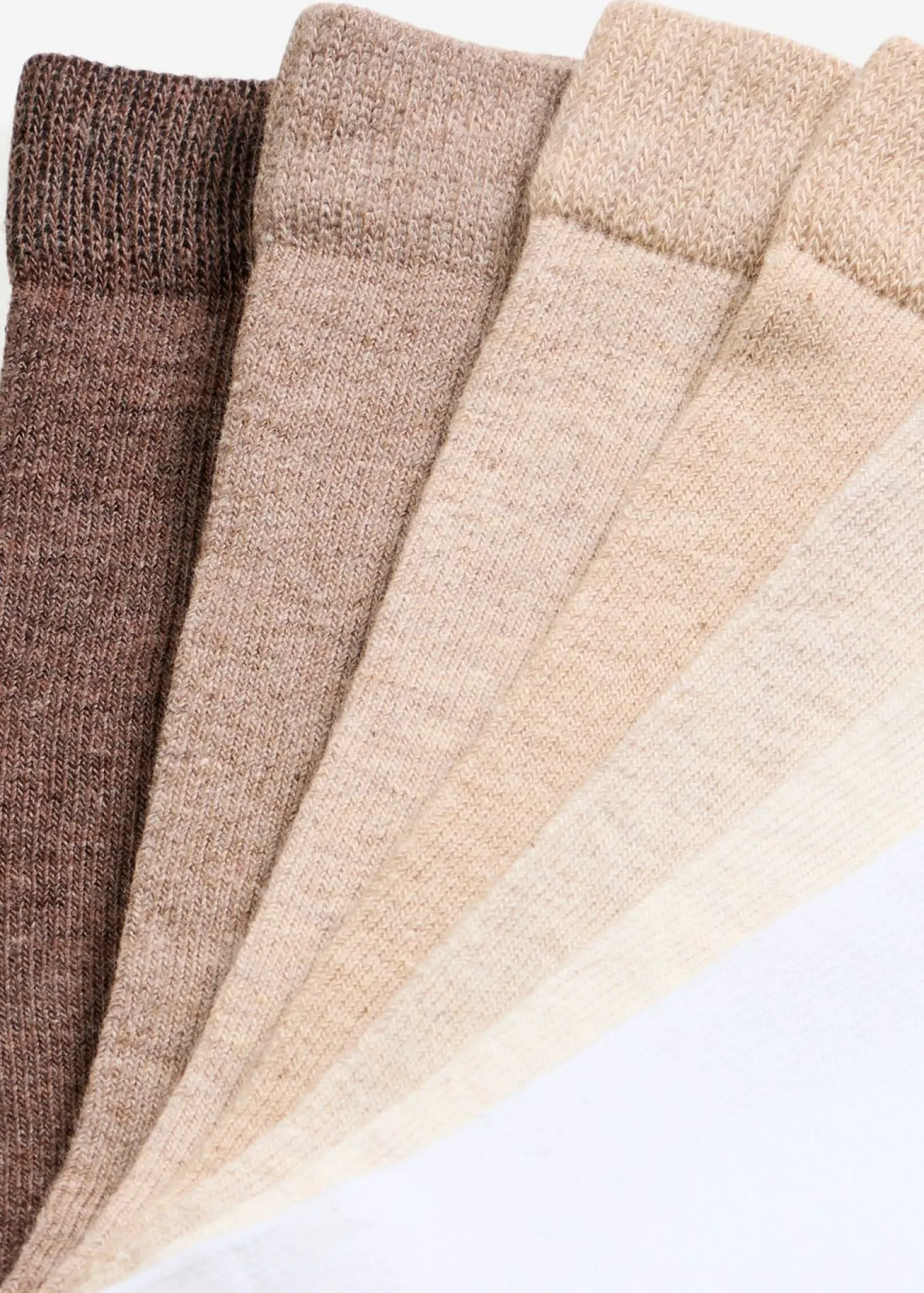 Calcetines de algodón orgánico (10 unidades)