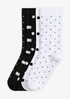 Calcetines de algodón orgánico (5 pares)