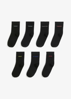 Calcetines de algodón orgánico (7 pares)