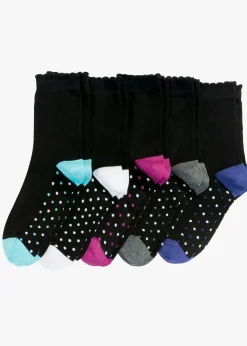 Calcetines de algodón orgánico (5 pares)