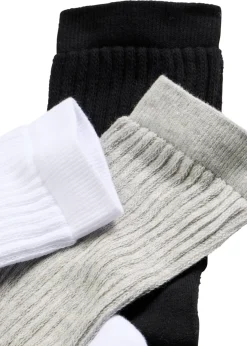Calcetines deportivos con algodón orgánico (3 pares)