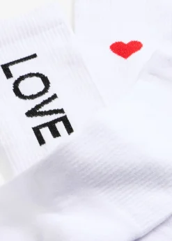 Calcetines deportivos con algodón orgánico (4 pares)
