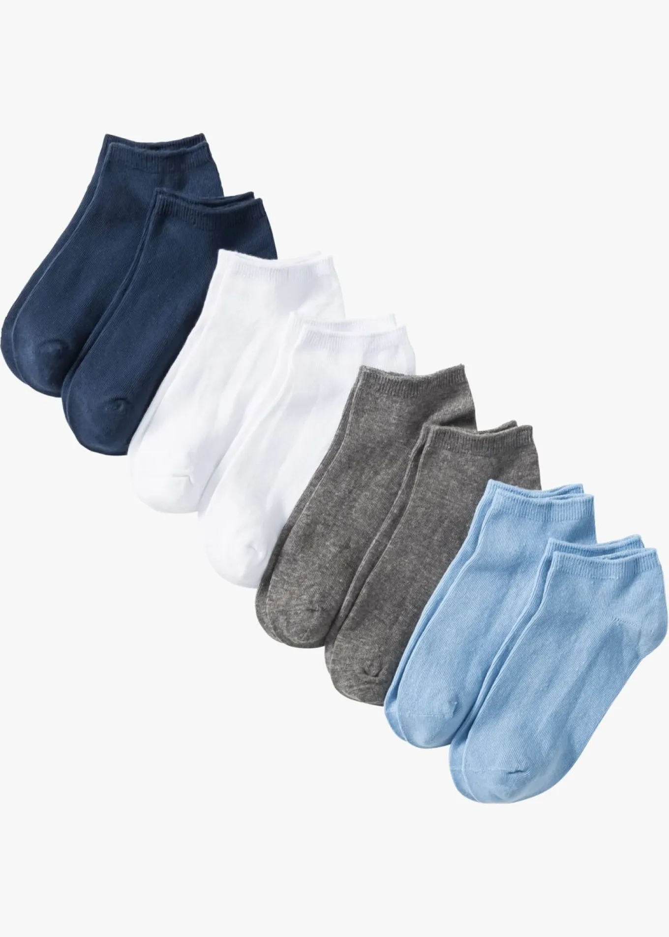 Calcetines deportivos de algodón orgánico (8 pares)