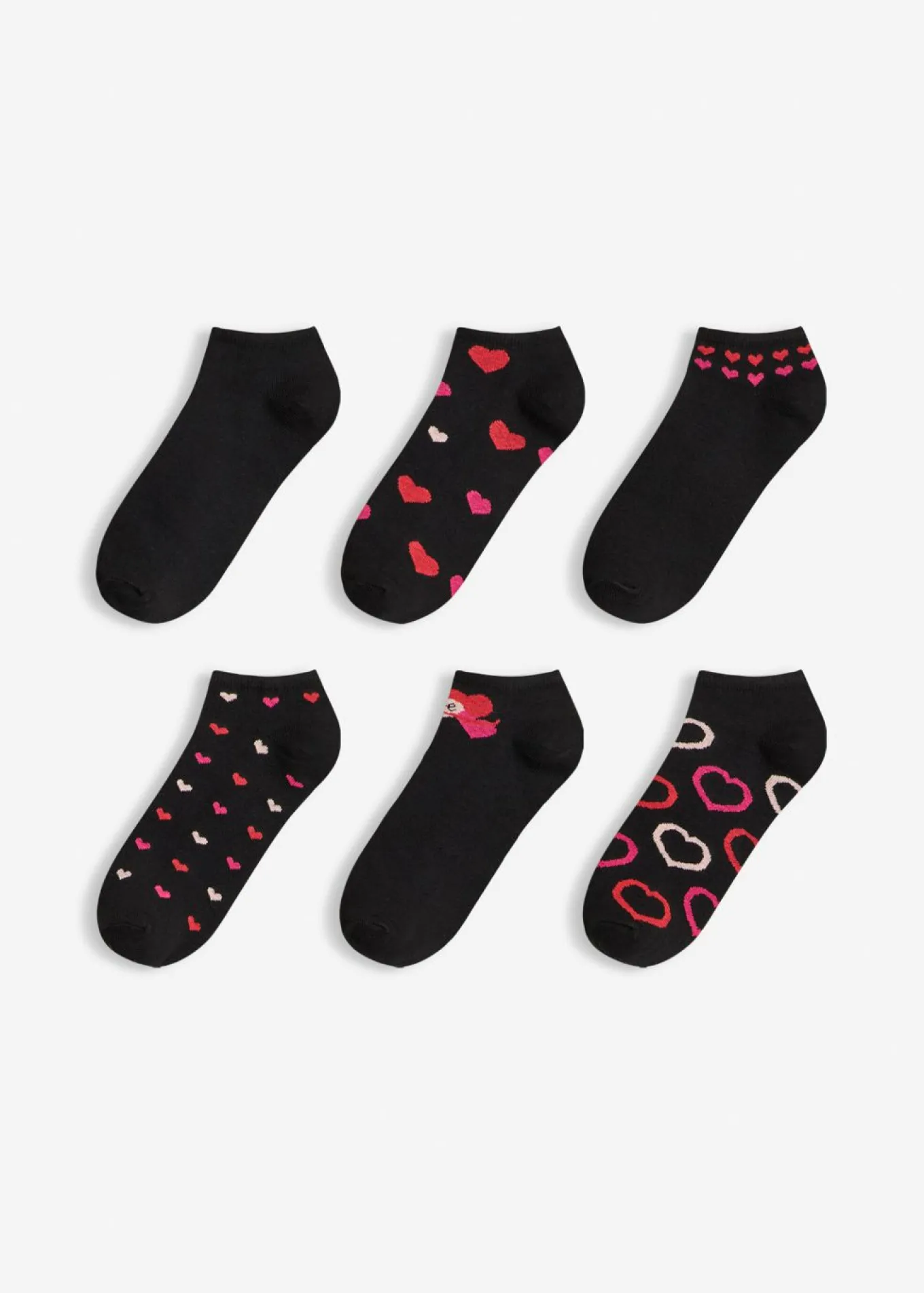 Calcetines deportivos de algodón orgánico (6 pares)