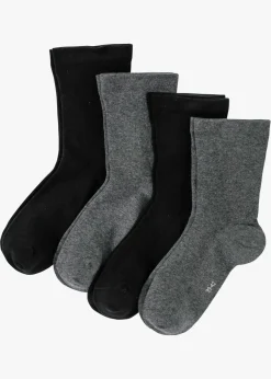 Calcetines sin presión en el borde (4 pares)