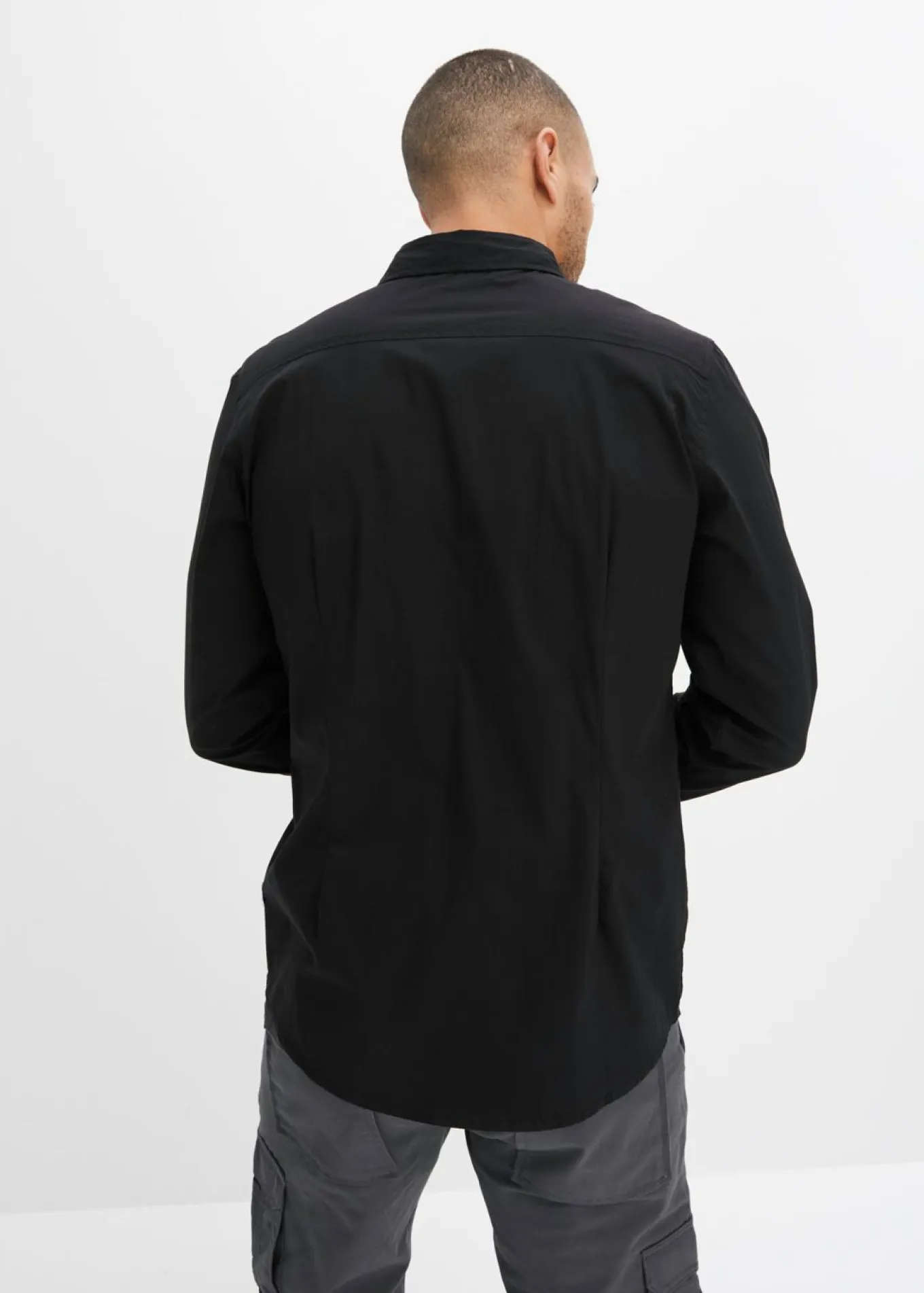 Camisa buisness con elástico, slim fit