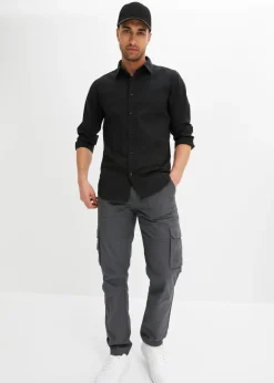 Camisa buisness con elástico, slim fit