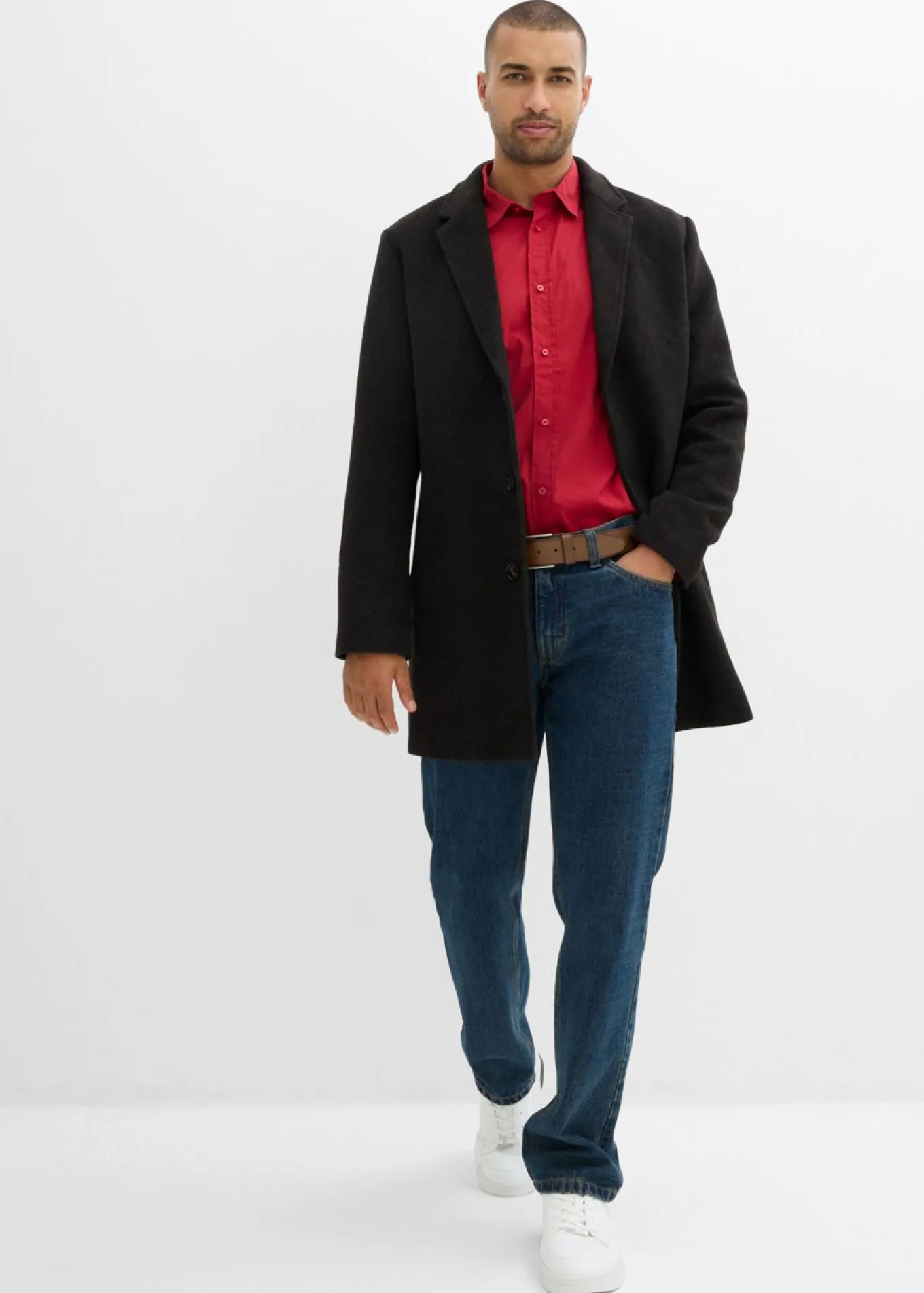 Camisa buisness con elástico, slim fit