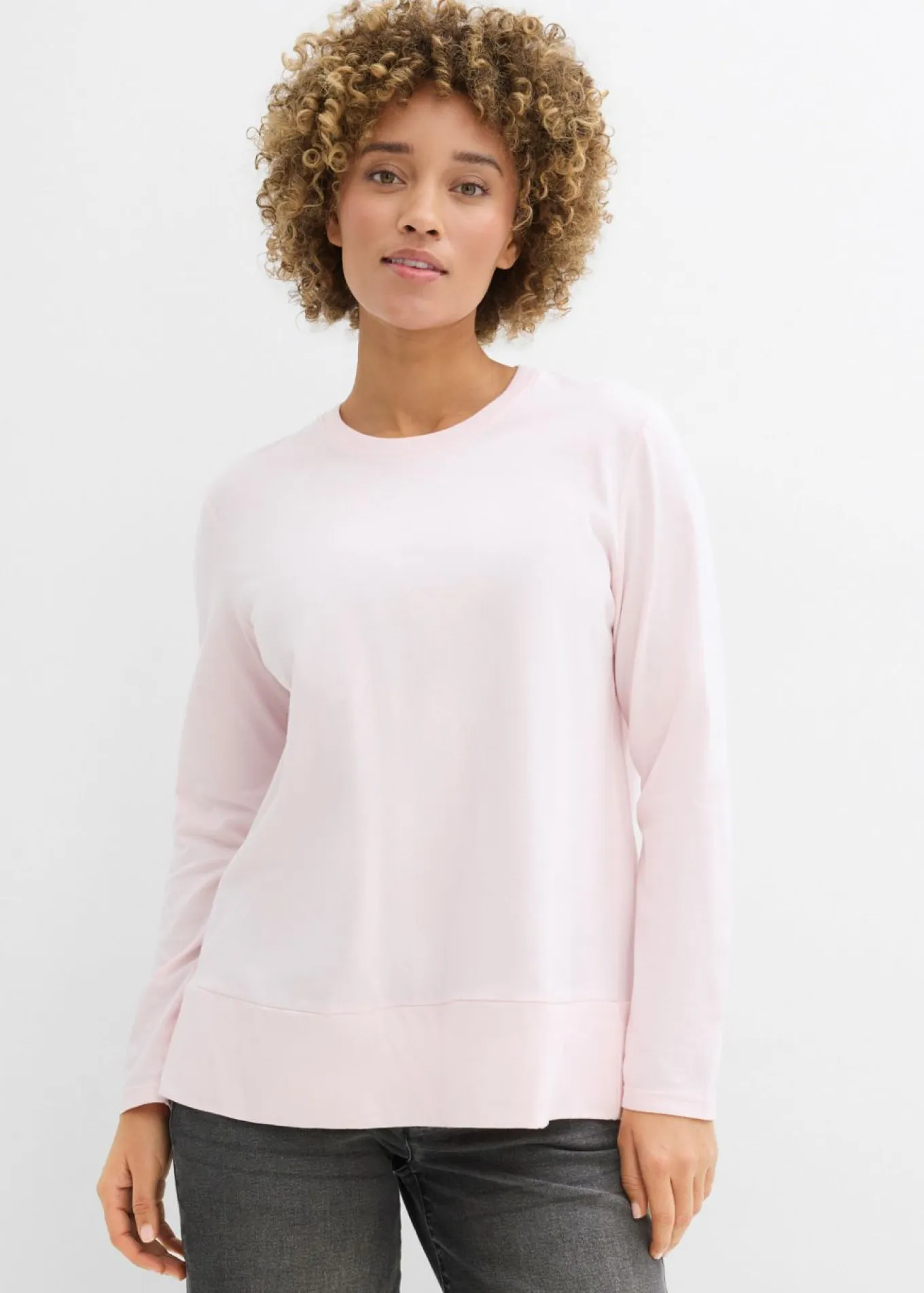 Camisa de algodón orgánico con manga larga