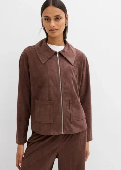 Camisa de ante sintético
