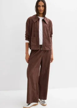 Camisa de ante sintético