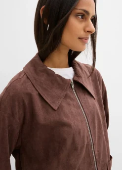 Camisa de ante sintético