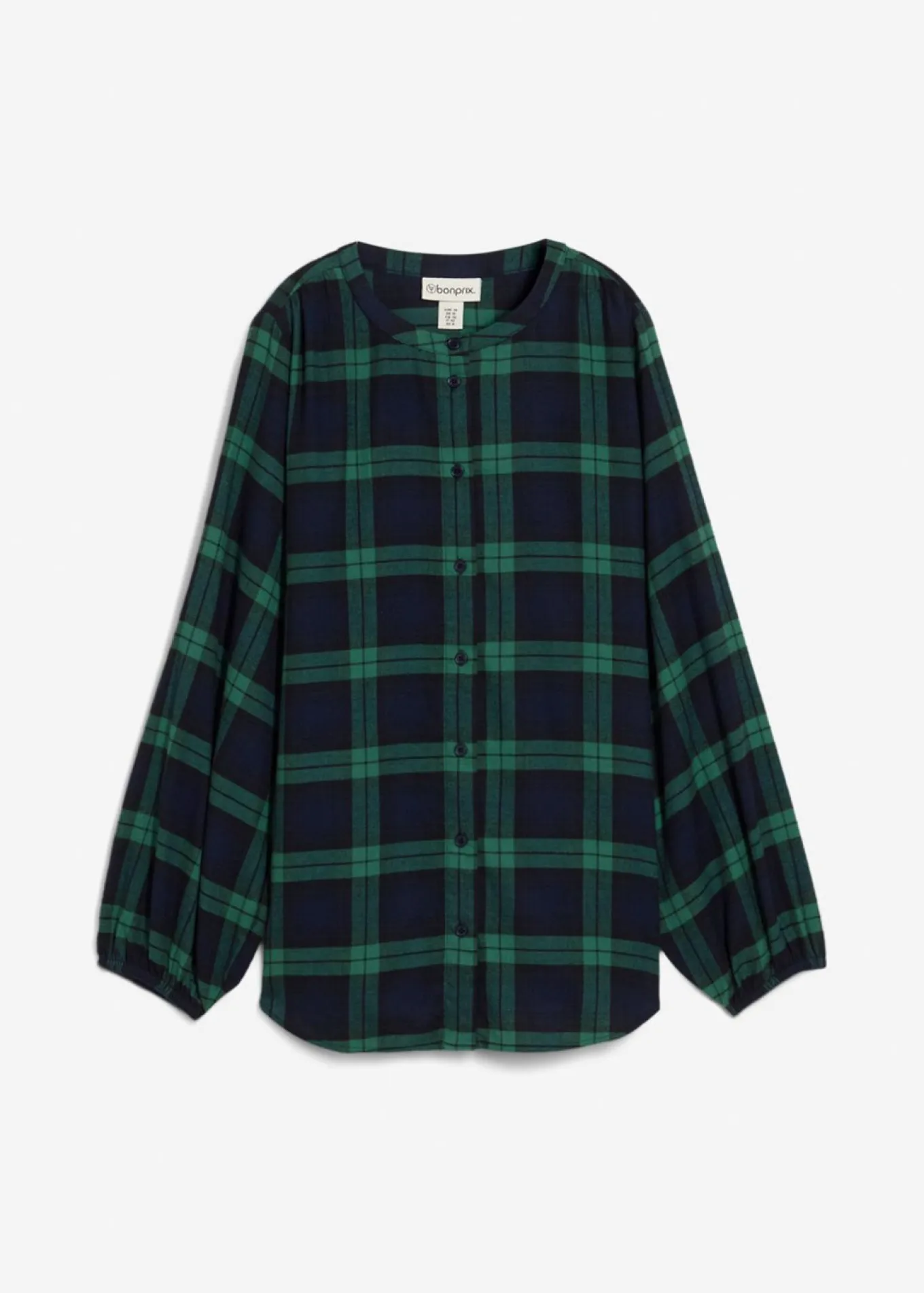 Camisa de franela de algodón puro