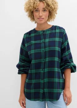 Camisa de franela de algodón puro