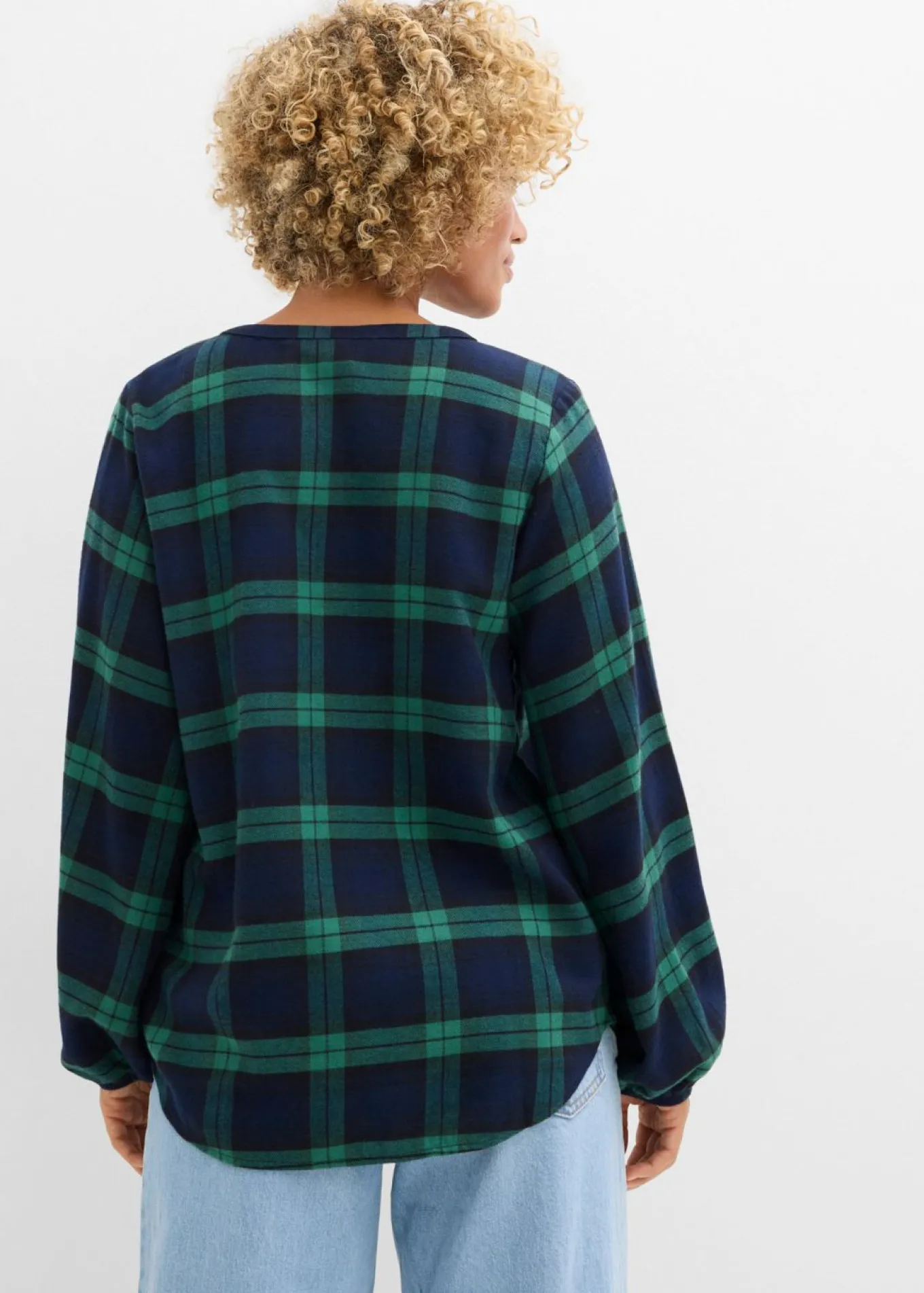 Camisa de franela de algodón puro