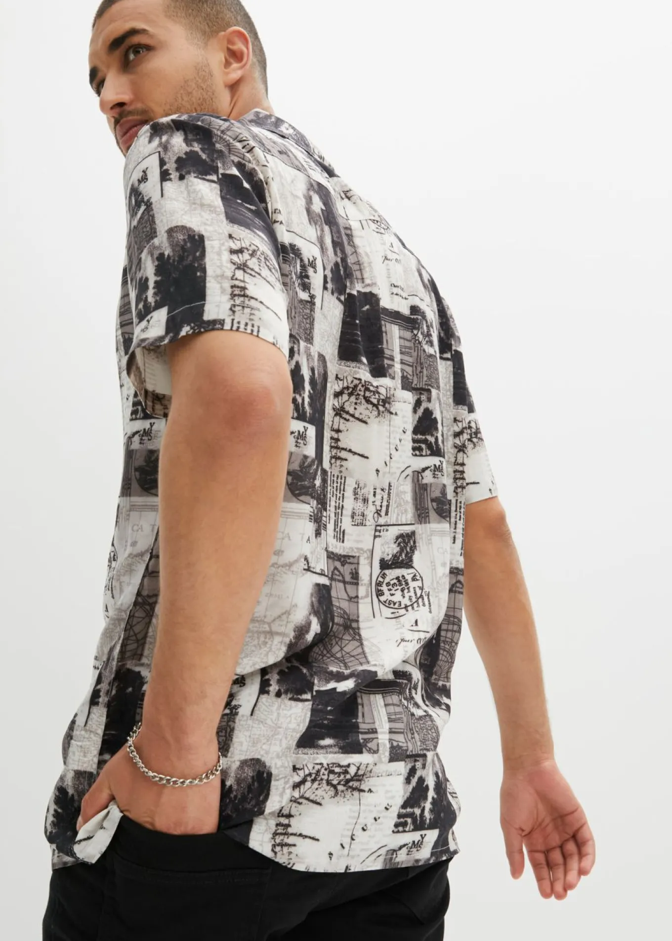 Camisa de manga corta