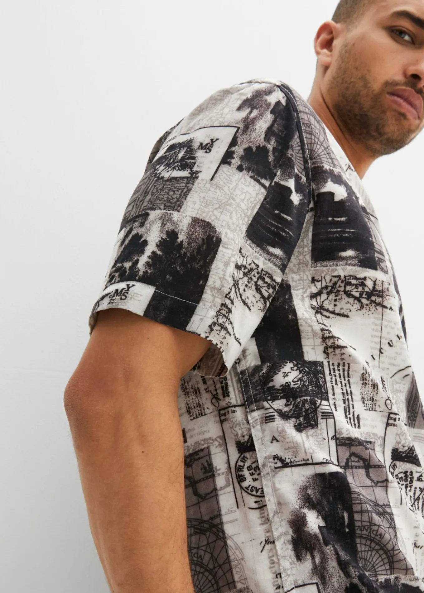 Camisa de manga corta