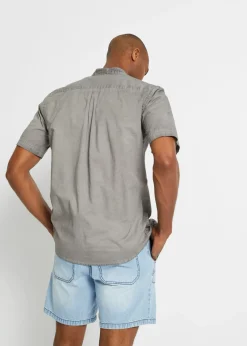 Camisa de manga corta con aspecto lavado