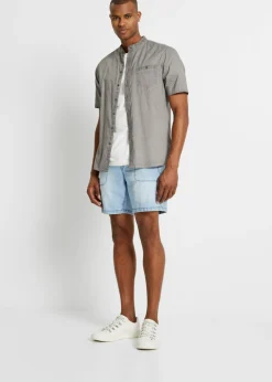 Camisa de manga corta con aspecto lavado