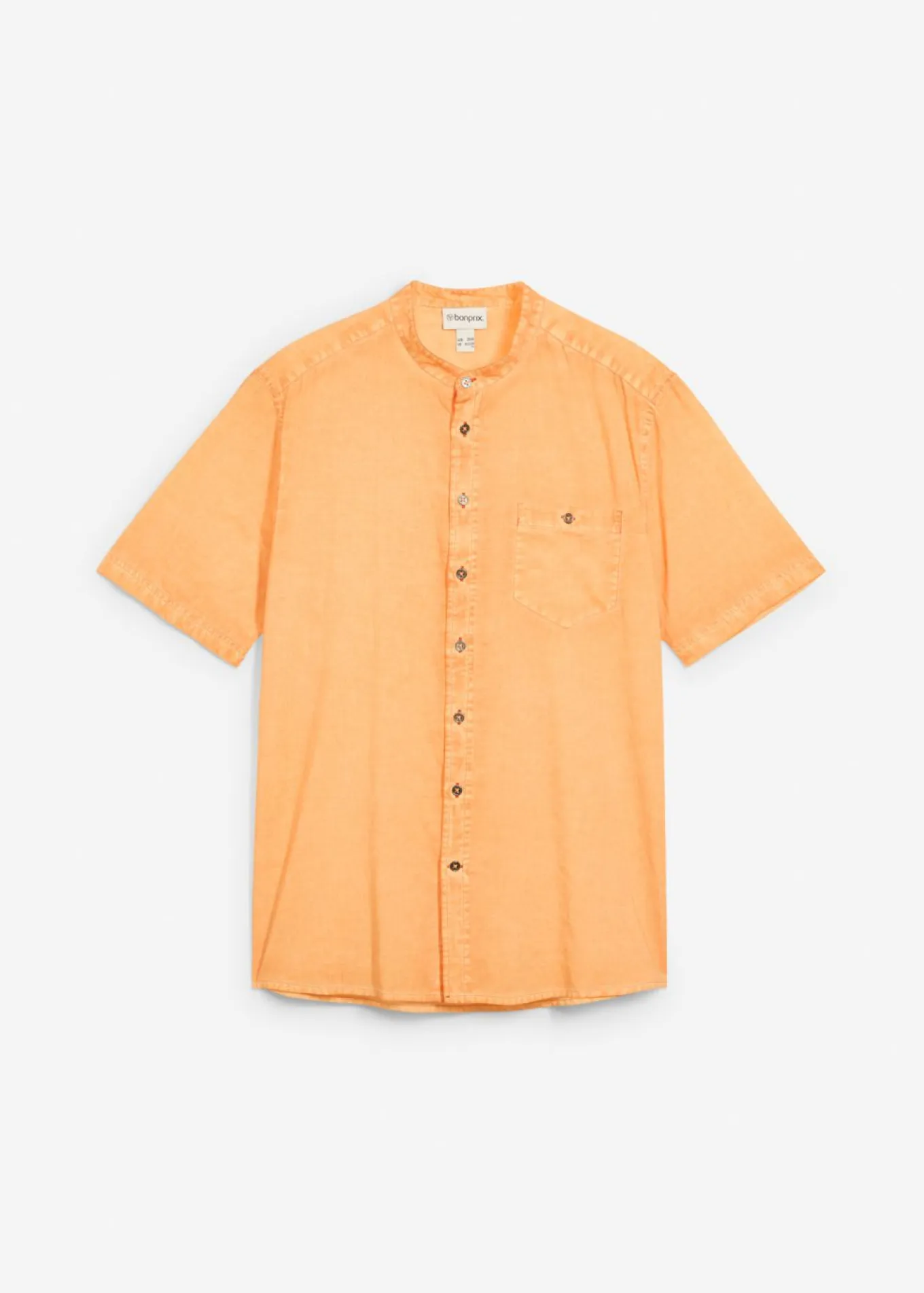Camisa de manga corta con aspecto lavado