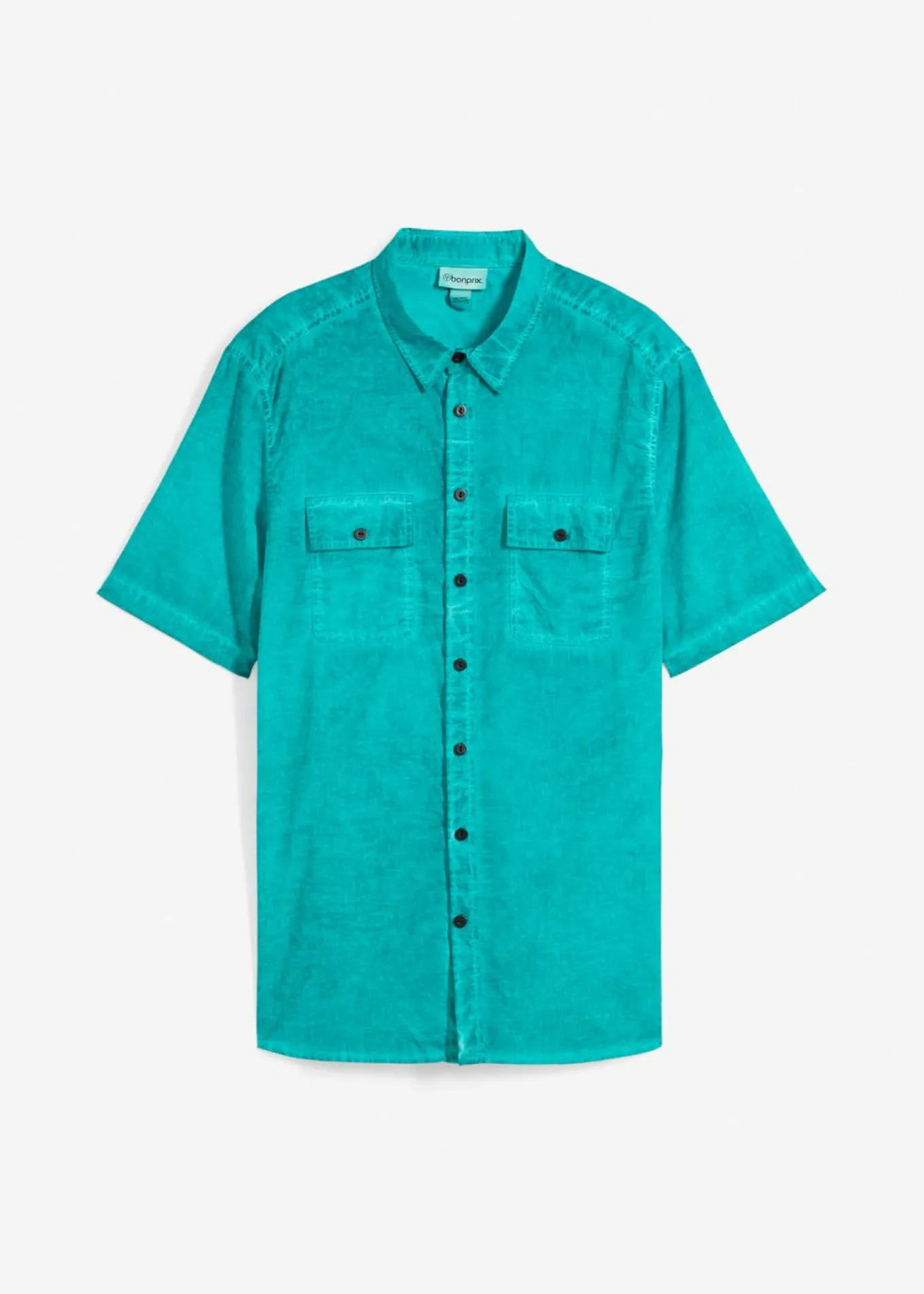 Camisa de manga corta con aspecto lavado