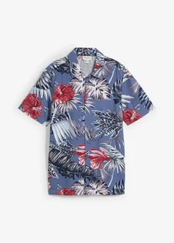 Camisa de manga corta de algodón puro