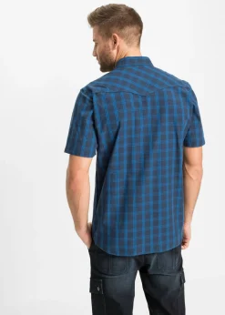 Camisa de manga corta de algodón puro