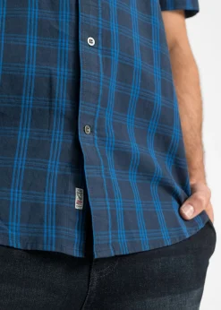 Camisa de manga corta de algodón puro