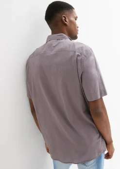 Camisa de manga corta de algodón puro