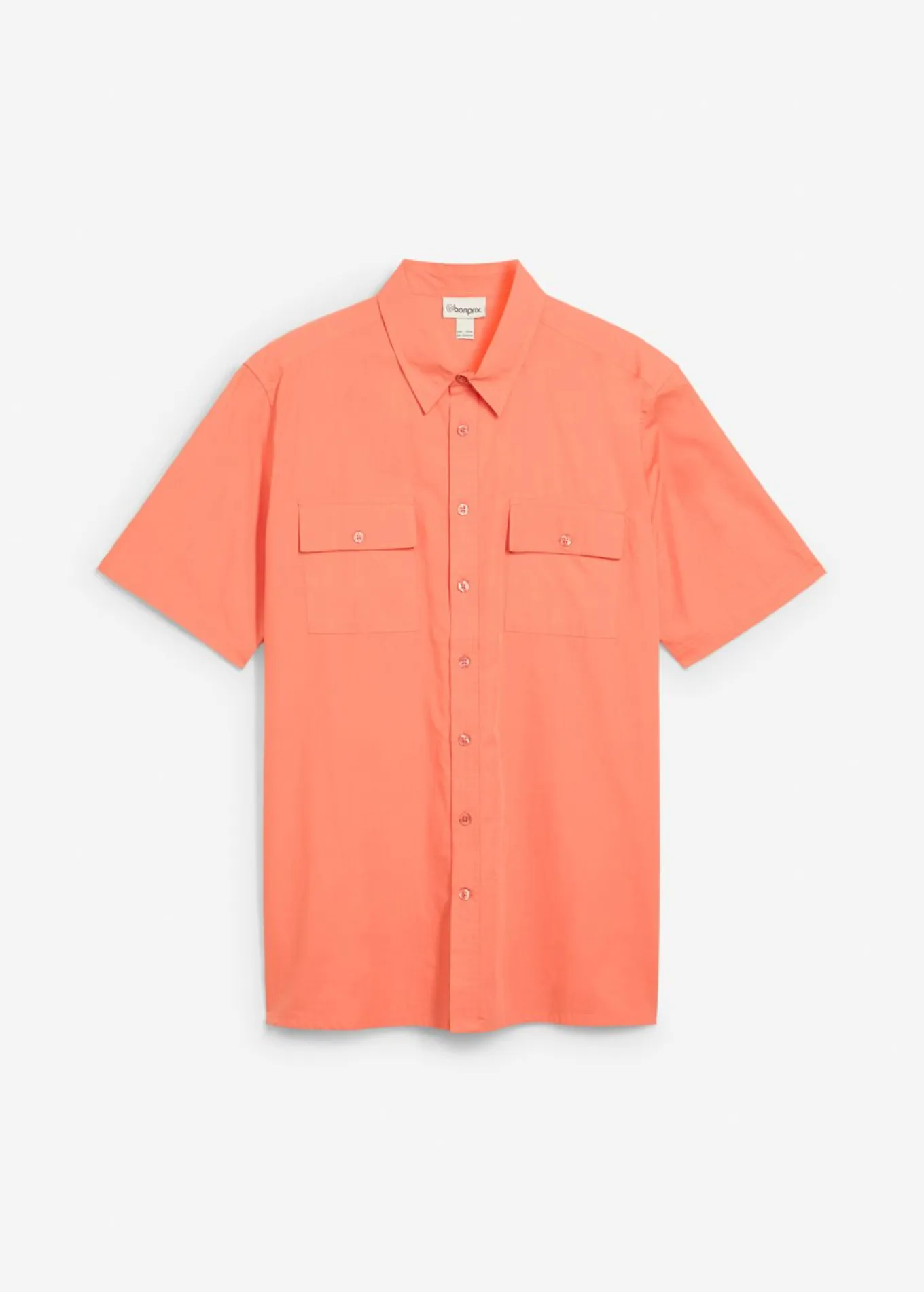 Camisa de manga corta de algodón puro