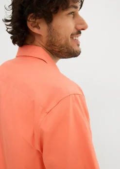 Camisa de manga corta de algodón puro
