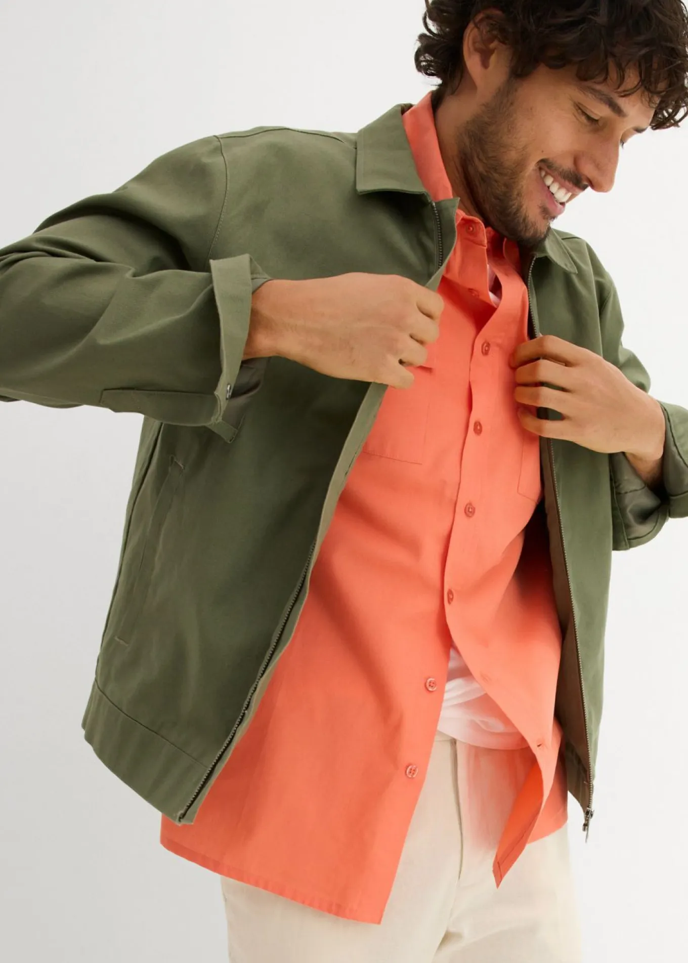 Camisa de manga corta de algodón puro
