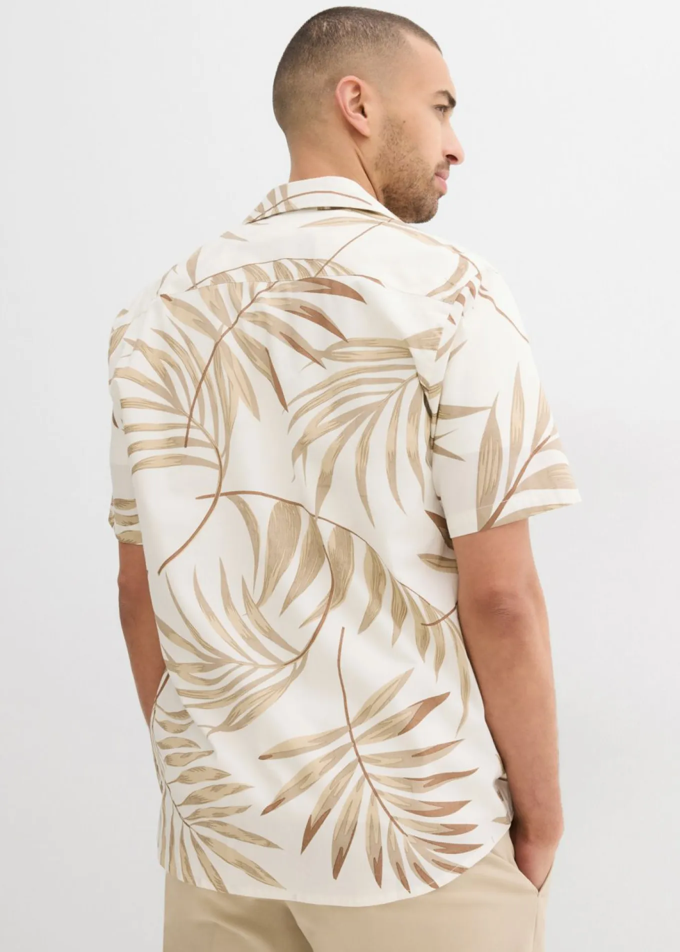 Camisa de manga corta de algodón orgánico puro