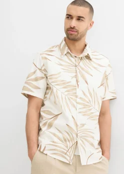 Camisa de manga corta de algodón orgánico puro
