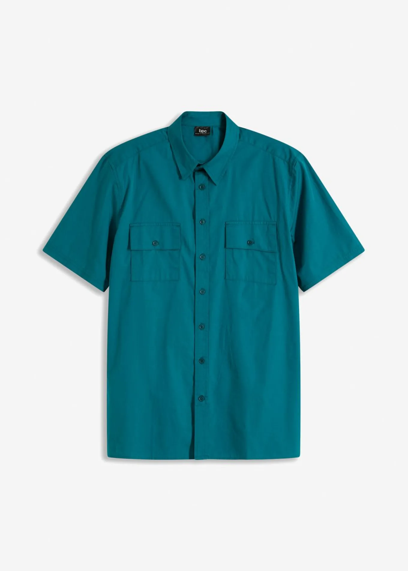Camisa de manga corta de algodón puro