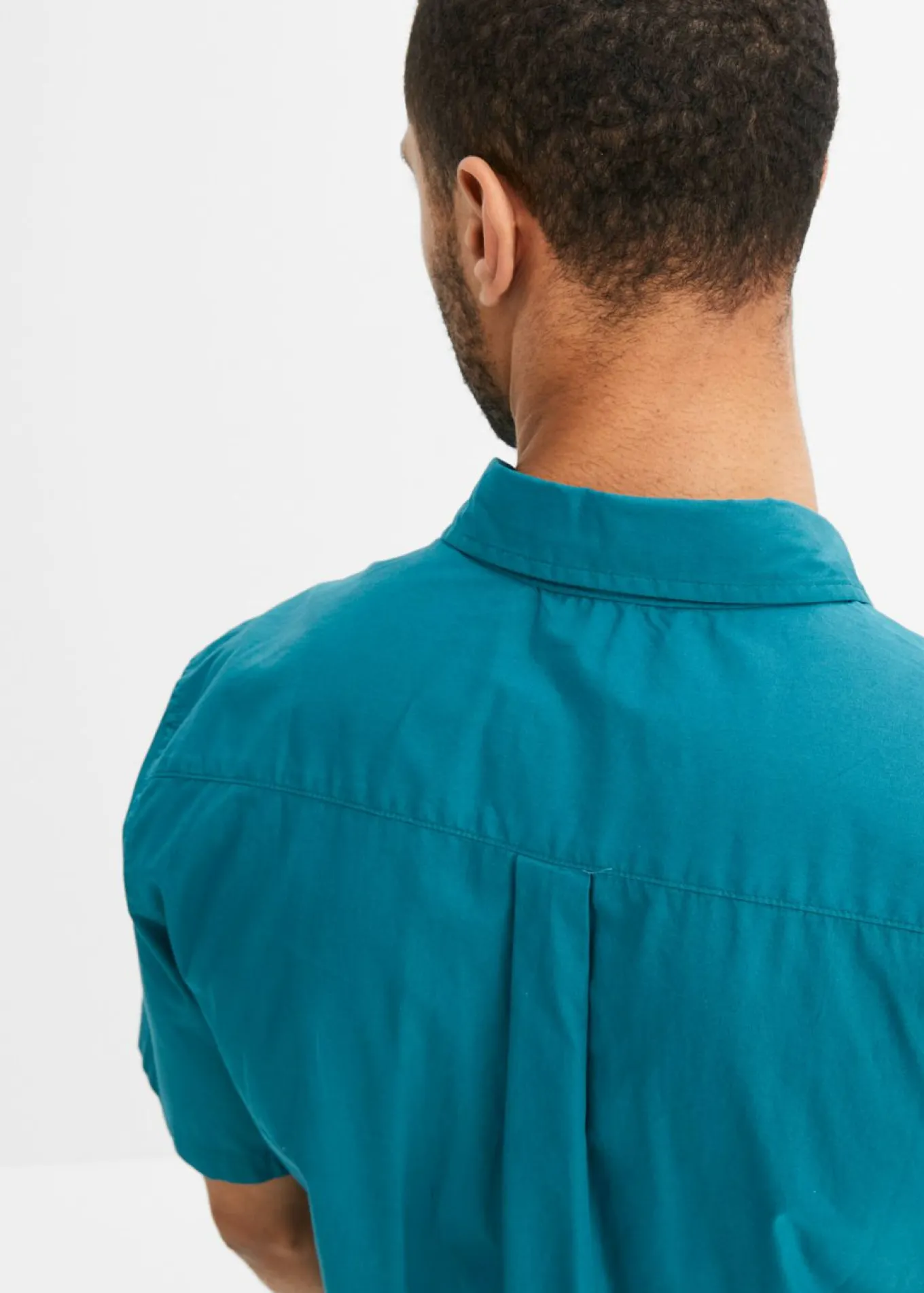 Camisa de manga corta de algodón puro