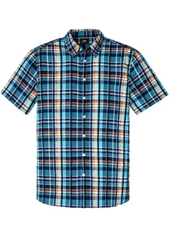 Camisa de manga corta de algodón puro milrayas