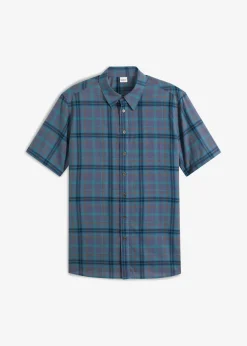 Camisa de manga corta de algodón puro