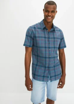 Camisa de manga corta de algodón puro