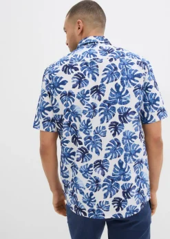 Camisa de manga corta de algodón puro