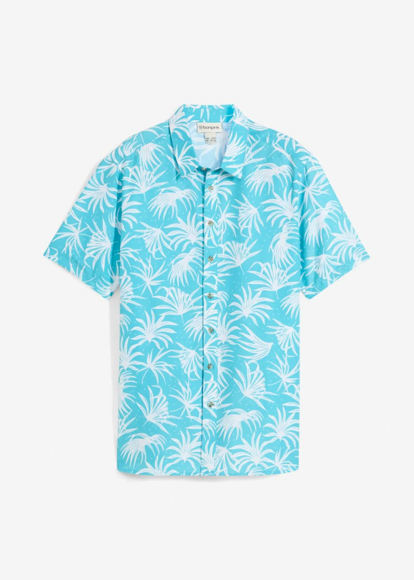 Camisa de manga corta de viscosa