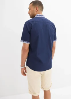 Camisa de manga corta de algodón puro