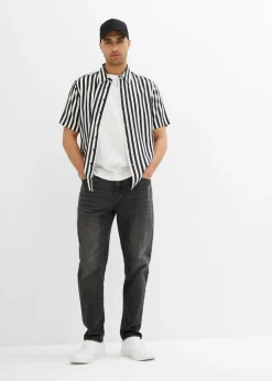Camisa de manga corta de viscosa suave