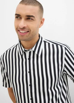 Camisa de manga corta de viscosa suave