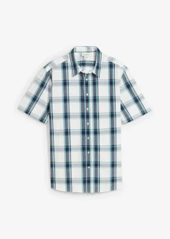 Camisa de manga corta de algodón puro